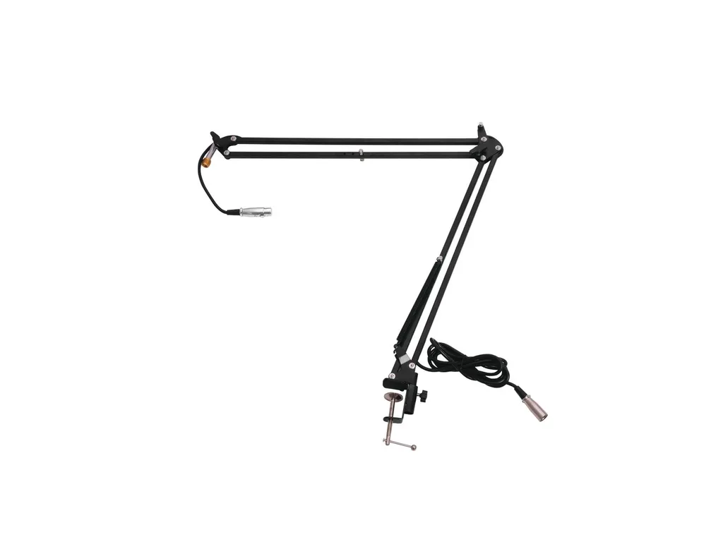 Omnitronic TMA-1N (60006009) Bras de Micro de Table Noir Orientable