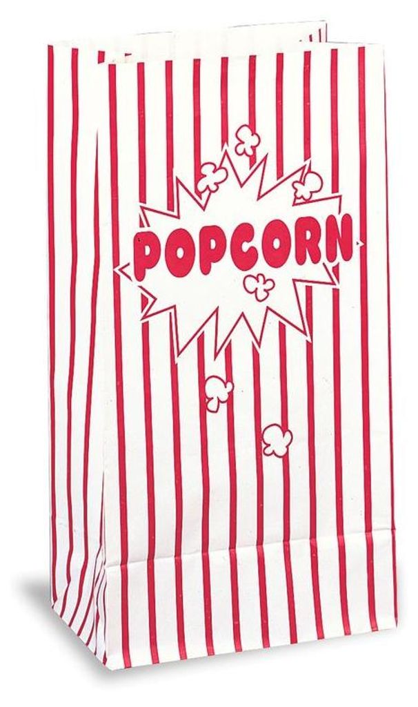 Párty sáčky na popcorn - 10 ks Obrázek produktu 