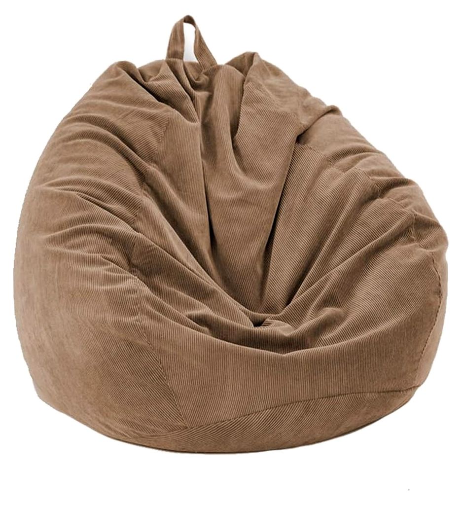 Cord-Sofabezug für Sitzsack, Stuhl, Wassertropfenform, nordische Möbel für Wohnzimmer, Entspannung, Freizeit
