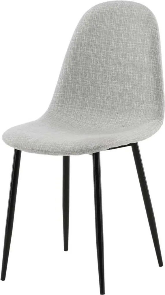 Offerta Sedia da Pranzo FURNLUX Polar 44cm Grigio/Nero - Risparmia ora