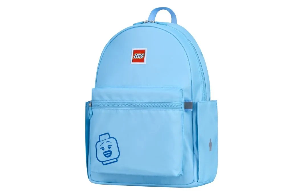 Zaino Scuola LEGO Tribini JOY Blu Pastello - Ergonomico e Resistente