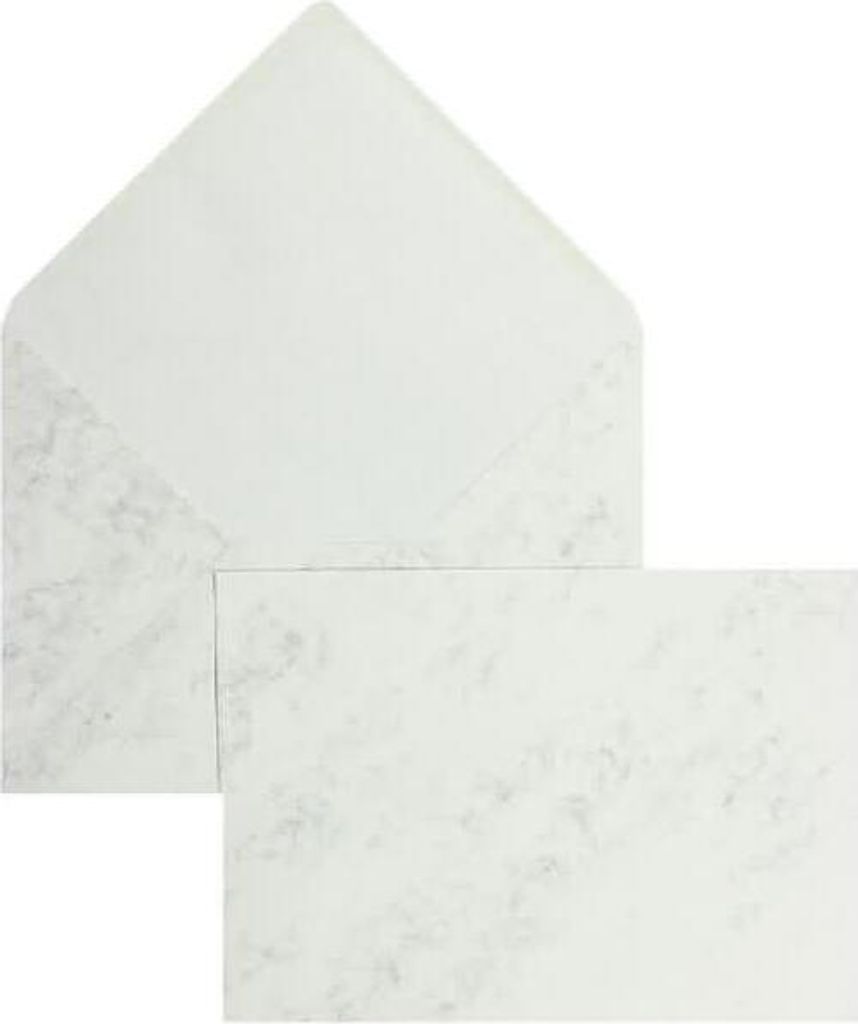 Briefumschläge 225x315mm 160g/qm gummiert VE=100 Stück grau marmora
