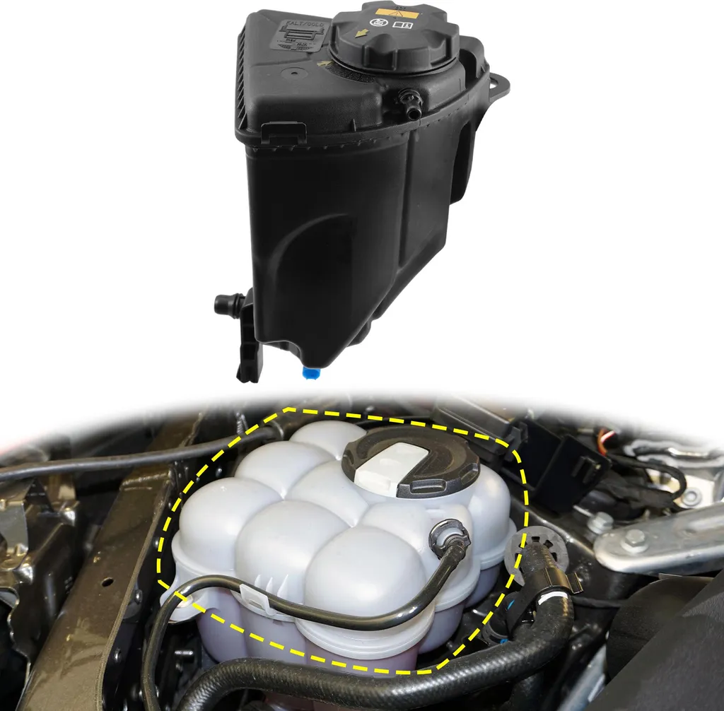 Bocal LDR Renforcé 17137601948 pour Radiateur BMW E60 550i Luxe - 4