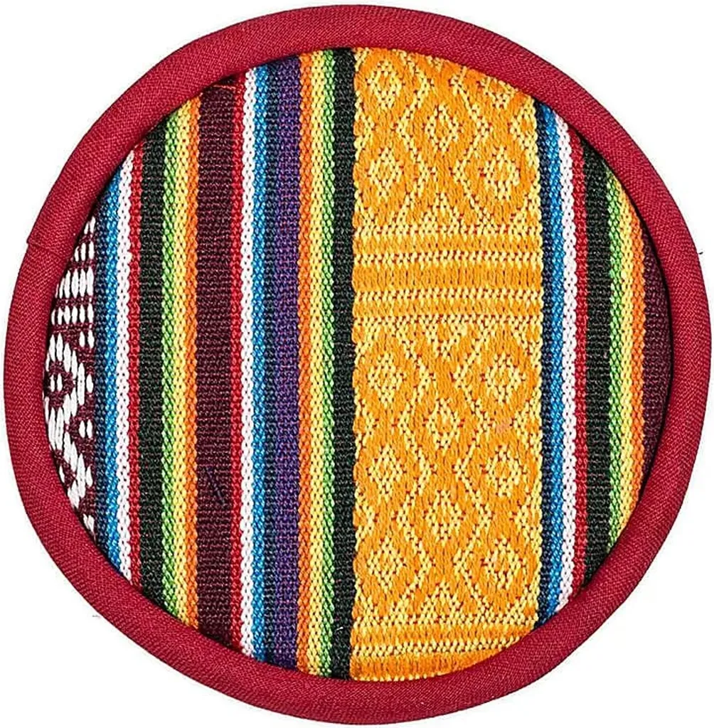 Coussin de Méditation pour Bol Chantant 10,5 cm - Pack 3 Pcs Yoga et Son