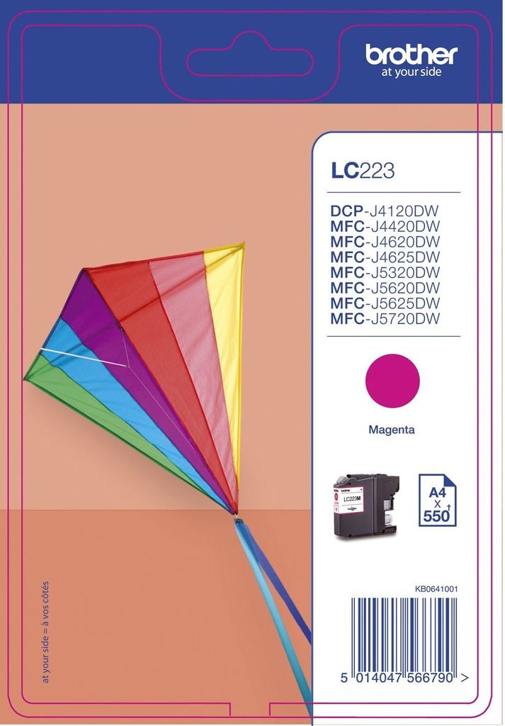 Brother LC223M Original Brother Tintenpatrone magenta Image du produit 