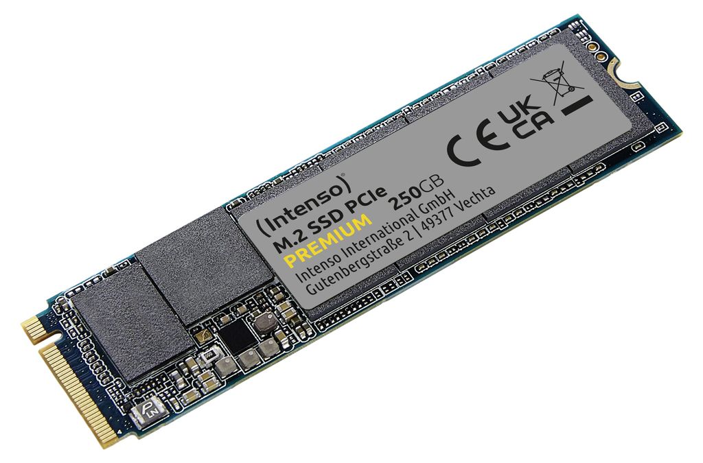 M.2 250GB Intenso Premium NVMe PCIe 3.0 x 4 Produktbild 