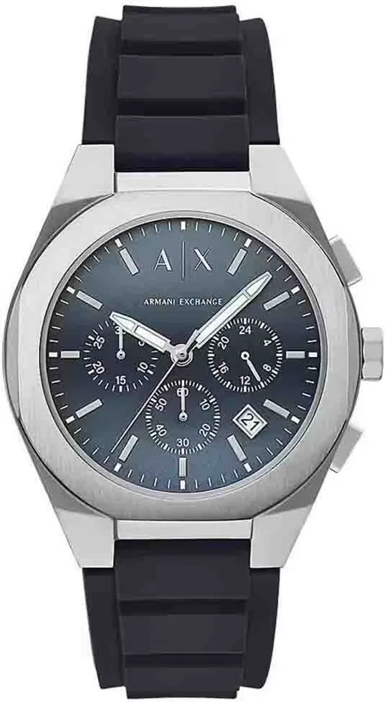 A|X Armani Exchange Blue Collection Orologio Solo Tempo Maschile