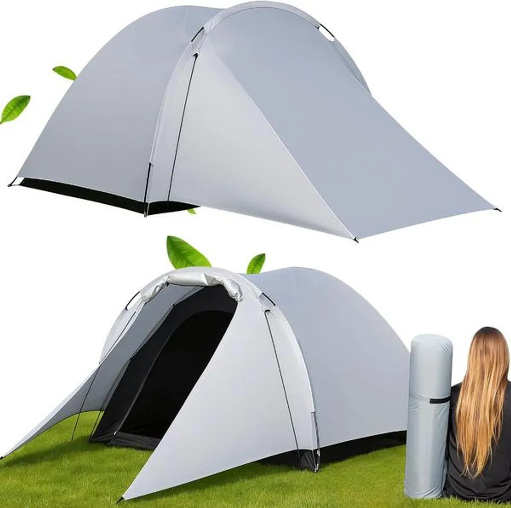 Tente 3 personnes avec vestibule - Équipement bivouac série Trek 500