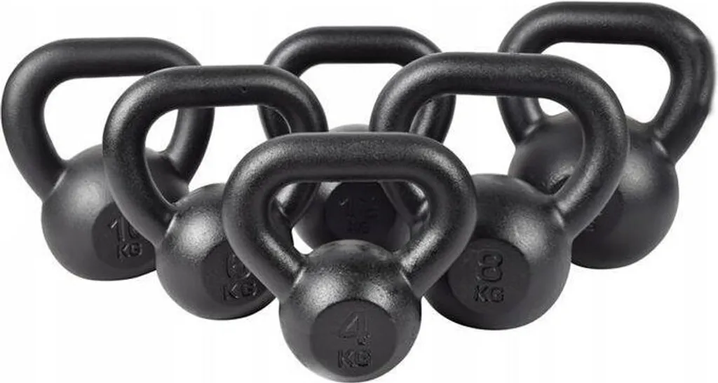Poids Kettlebell 10 kg Sedco en Acier plein - Accessoire Fitness Pro
