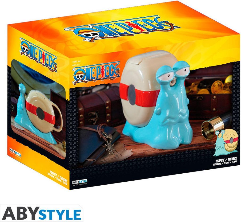 Abysse Corp ONE PIECE - Théière - Escargophone*, Einteilig, Produktbild 