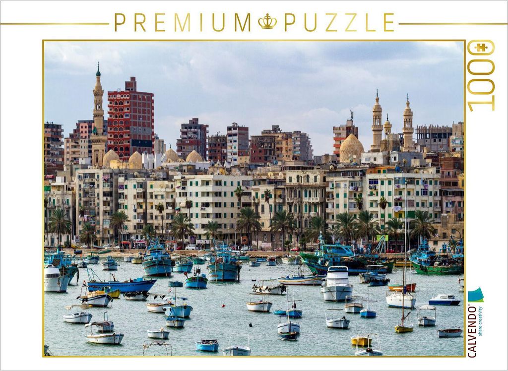 CALVENDO Puzzle Alexandria | 1000 Teile Lege-Größe 64x48cm Foto-Puzzle für glückliche Stunden