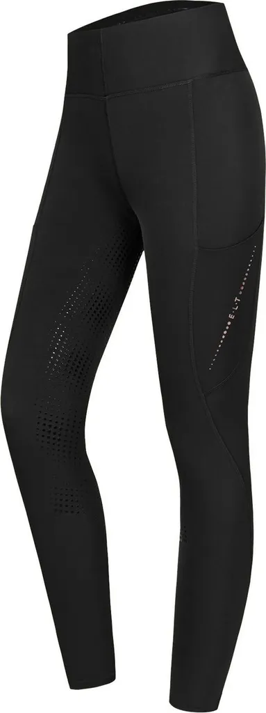 Culotte d'équitation hiver E.L.T Milla pour femme avec fond noir - T36