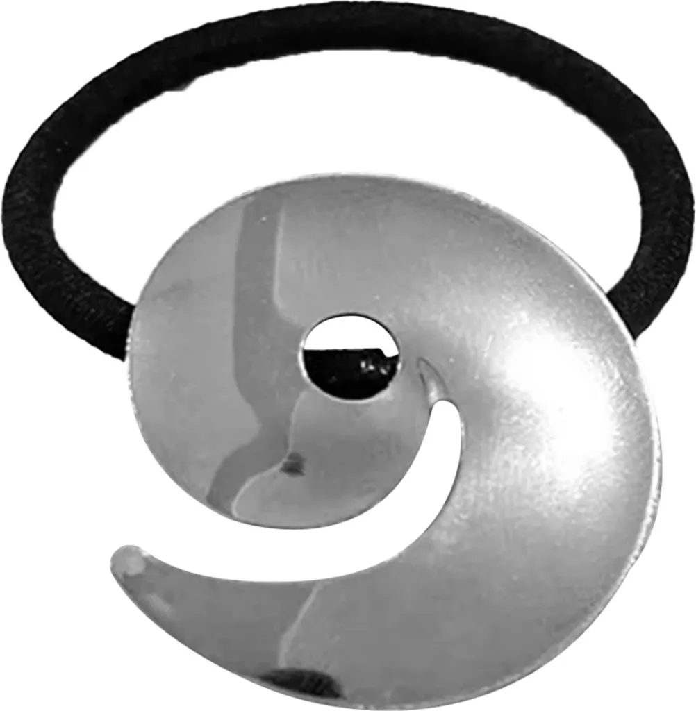 Fascetta Capelli Artigianale Spirale Argento - Unica e Lucida