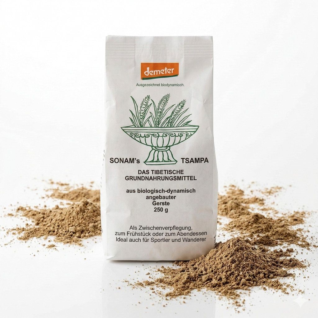 Demeter Sonam's Tsampa Gersteung (1 x 250 g) Produktbild 