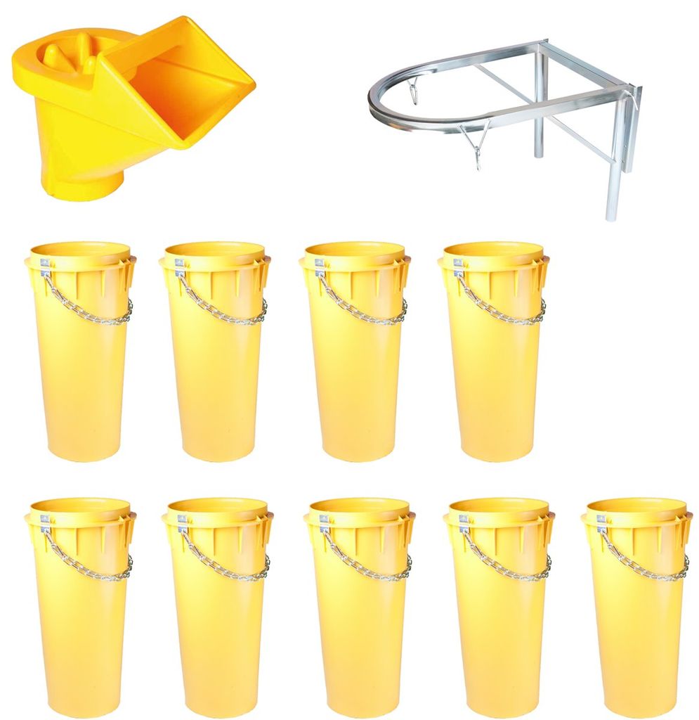 Profi Bauschuttrutsche Schuttrutsche Schuttrutschen Produktbild 
