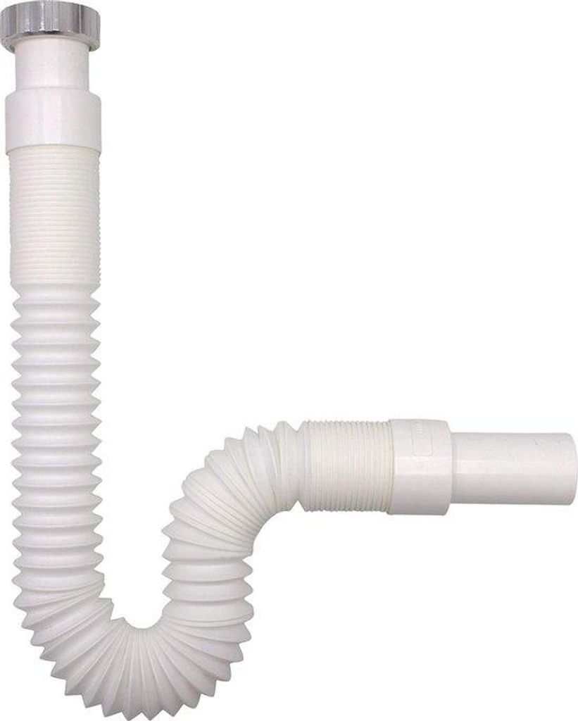 Flexibler Ablaufschlauch 13972, 32mm, für Waschbecken, ausziehbar 320-880mm