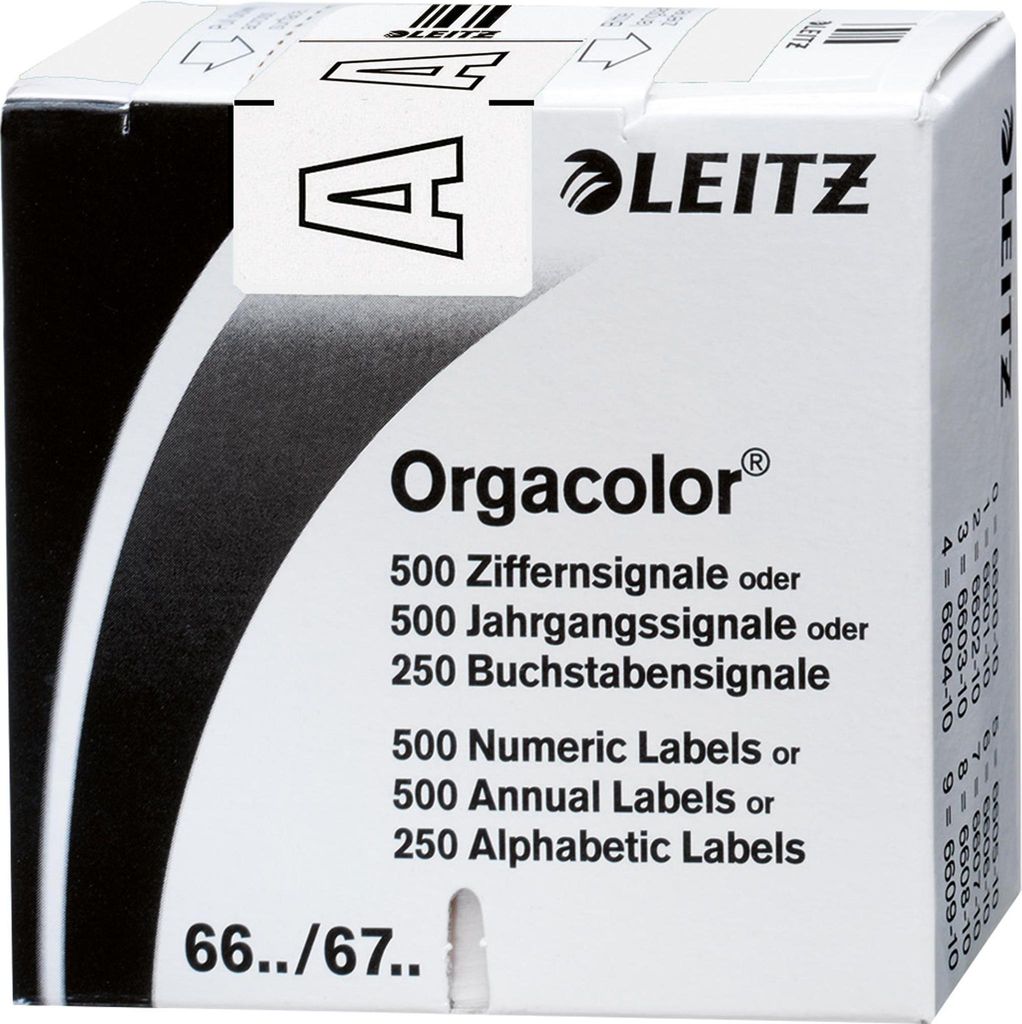 Leitz Buchstabensignal Orgacolor® Orgacolor Produktbild 