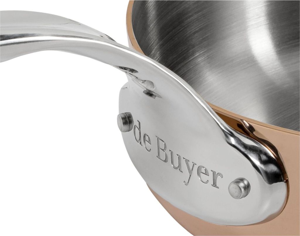 De Buyer Prima Matera Sauteuse Kupfer/Edels. 24cm konisch Produktbild 3