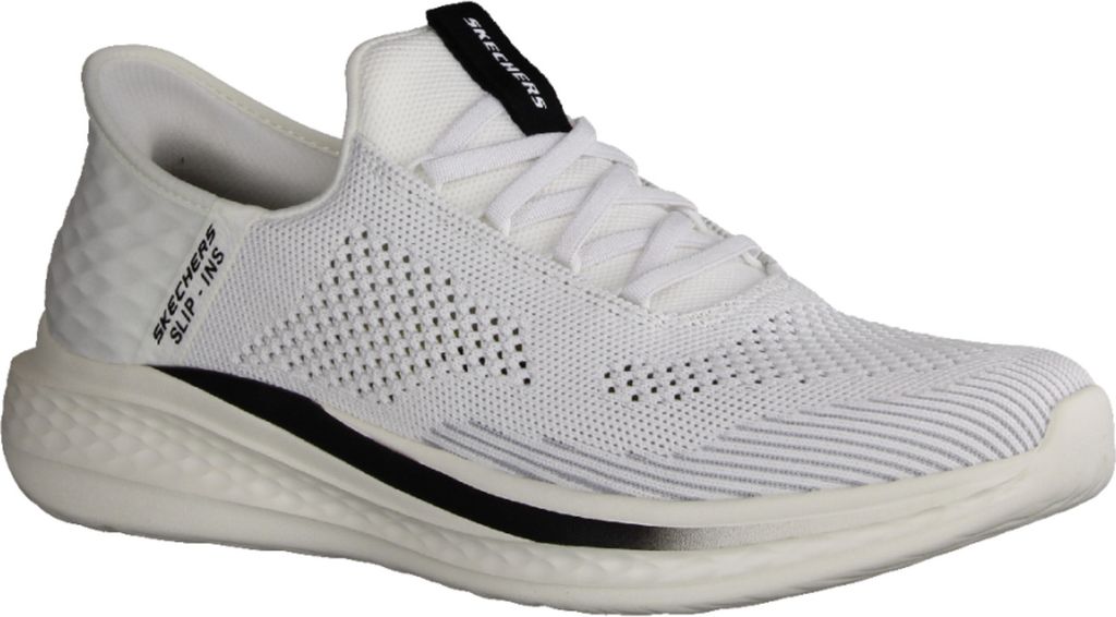 Skechers Slade Quinto 210810-WHT pánske, slip-on, textilné, Obrázok produktu 