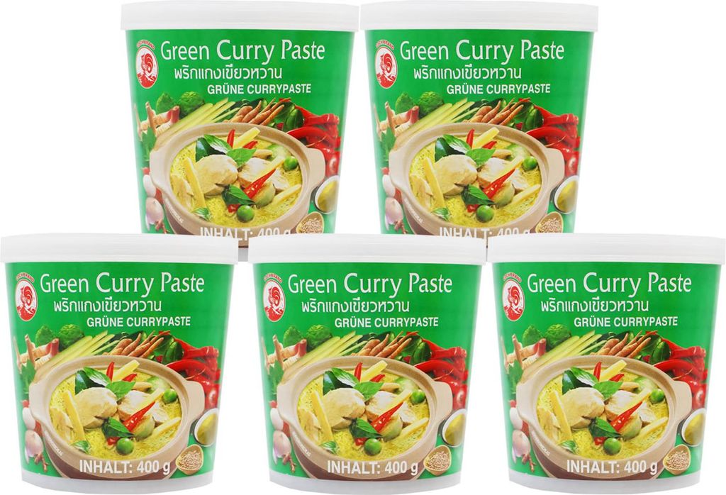 Cock Grüne Currypaste 5x400g