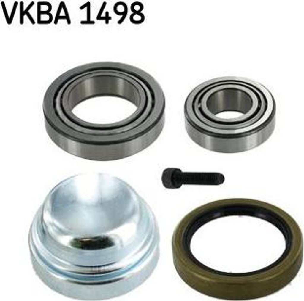 SKF VKBA 1498 Radlagersatz OE 31211106032 kompatibel mit C-Klasse, CLK, E-Klasse, SLK