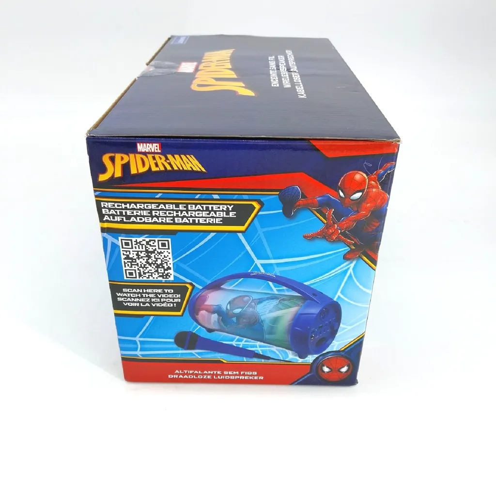Enceinte Bluetooth Spiderman Marvel portable avec microphone karaoké - 12