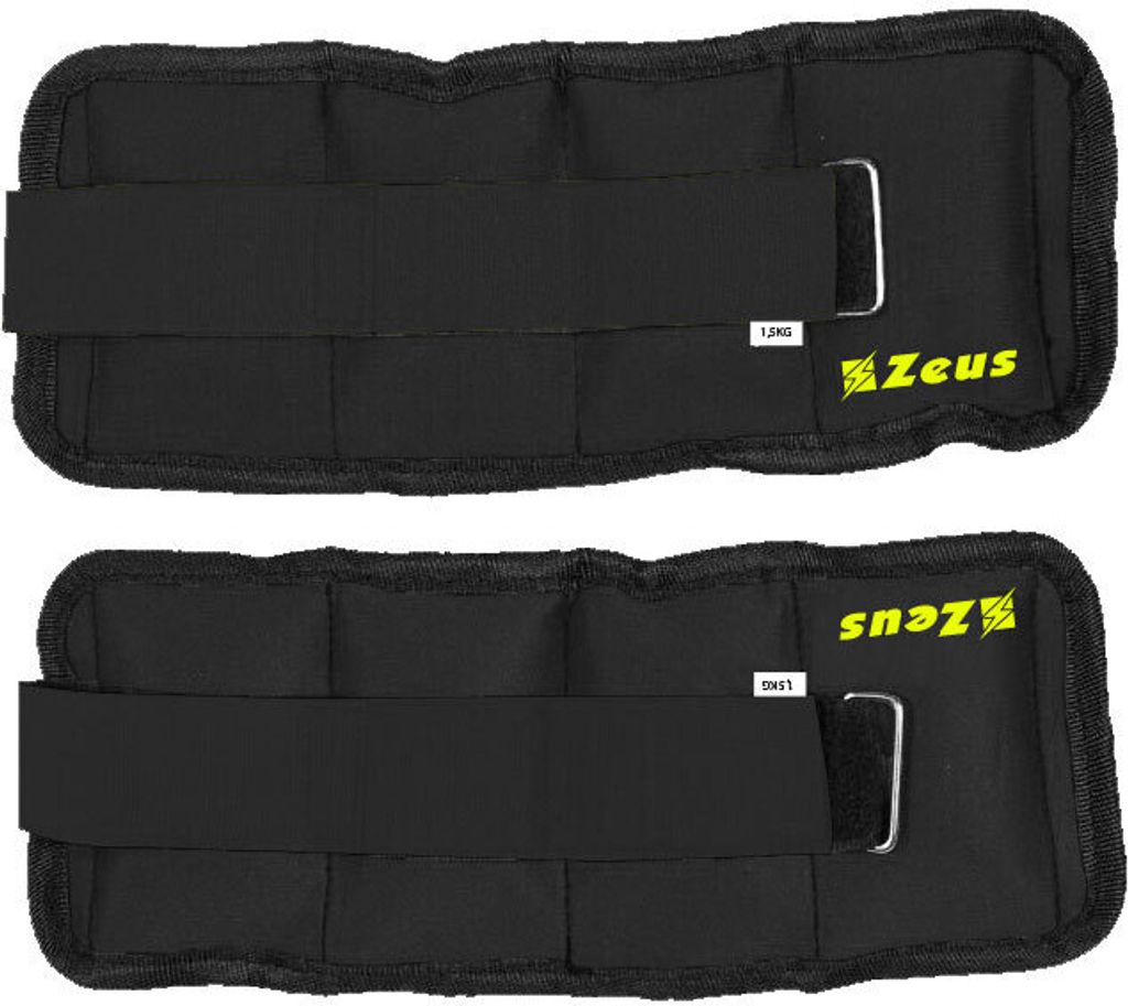 1,5 kg|Zeus Arm- und Bein-Fitness-Gewichtsmanschetten 1,5 kg 2 Stück