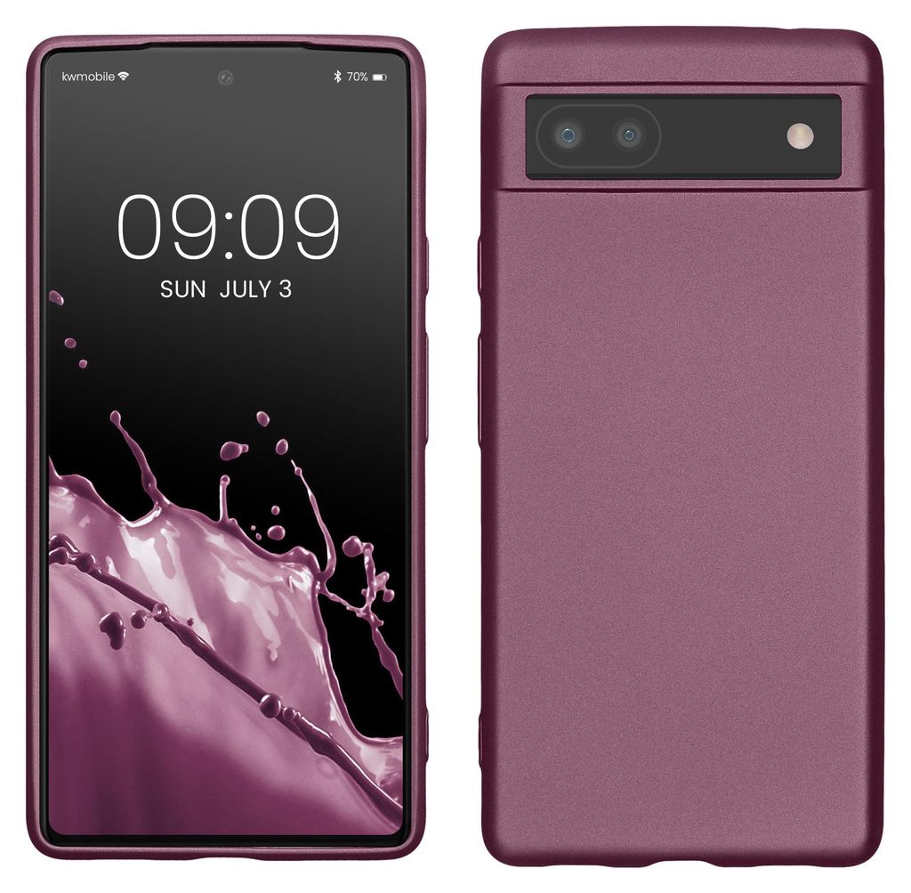 kwmobile Handyhülle für Google Pixel 6a Hülle - Silikon Produktbild 