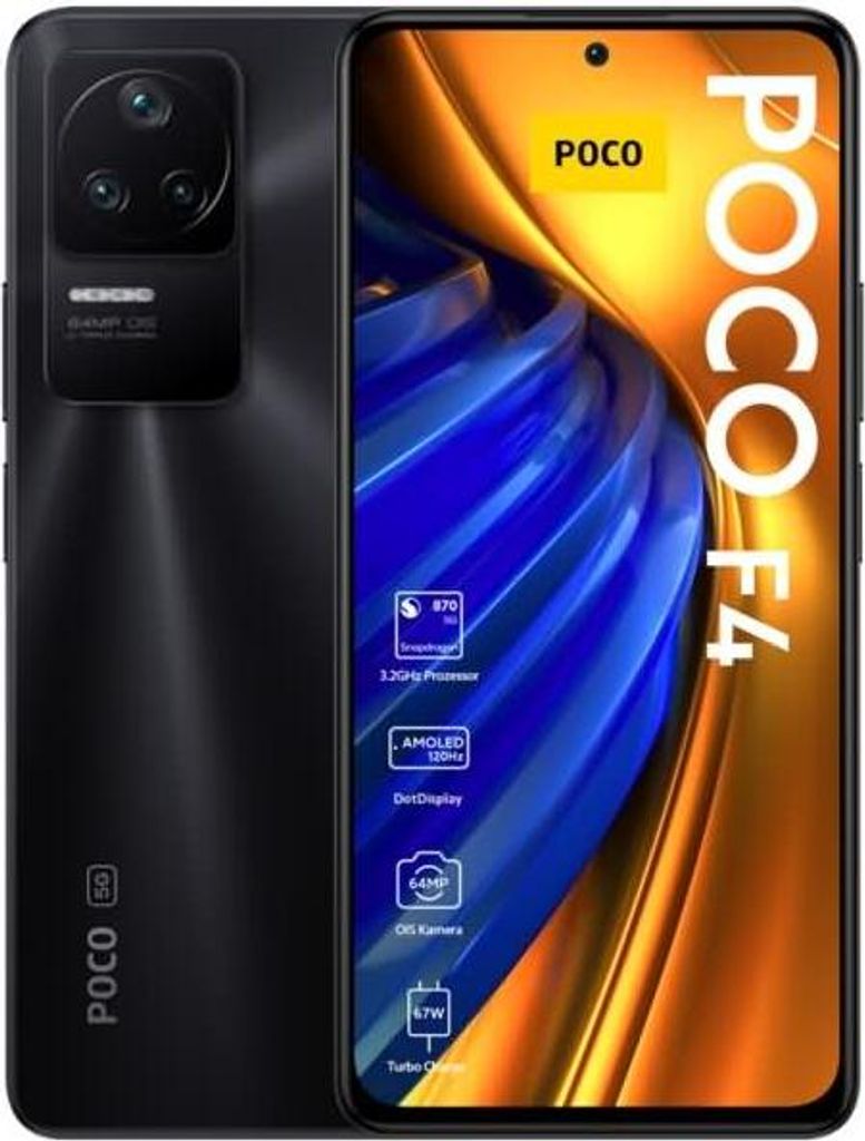 Xiaomi POCO F4 6GB+128GB nero notte Immagine del prodotto 