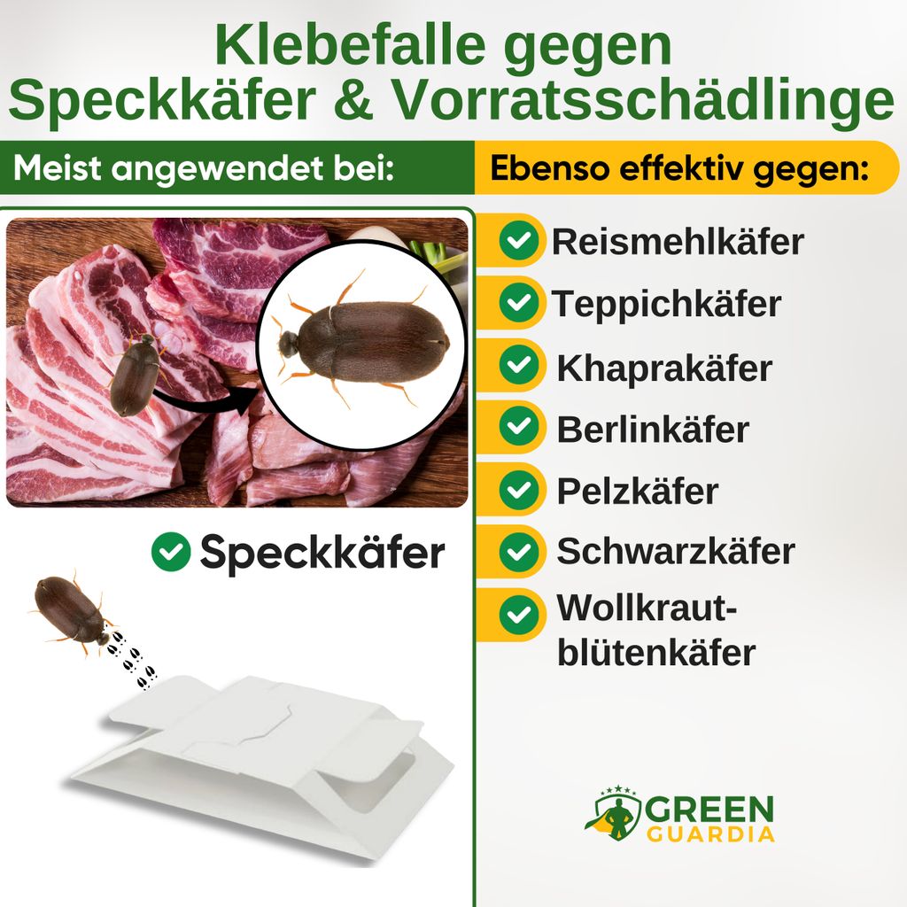 GREEN GUARDIA Pelzkäfer Falle - Chemiefrei Mit Phe Produktbild-Vorschau 4