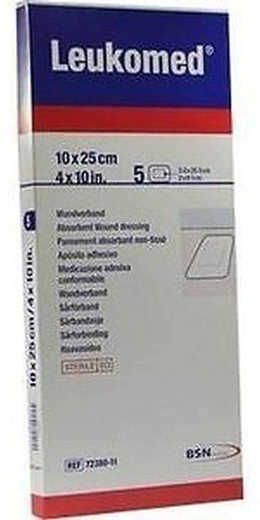 LEUKOMED steriele pleisters, 10x25 cm Productafbeelding 