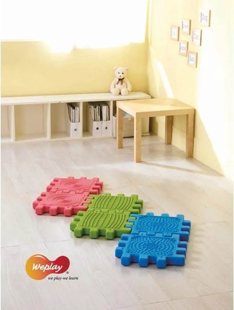 Blocs tactiles We-Block : stimulez l'éveil et la concentration enfant