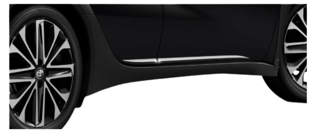 TOYOTA Aygo X Einstiegsleisten Chrom kpl PW156-0H010-01 OE