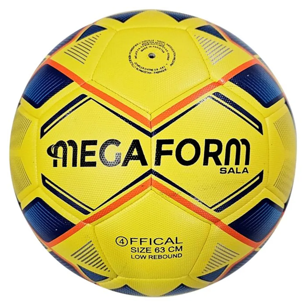 Ballon futsal Megaform anti-rebond : contrôle total du jeu en salle