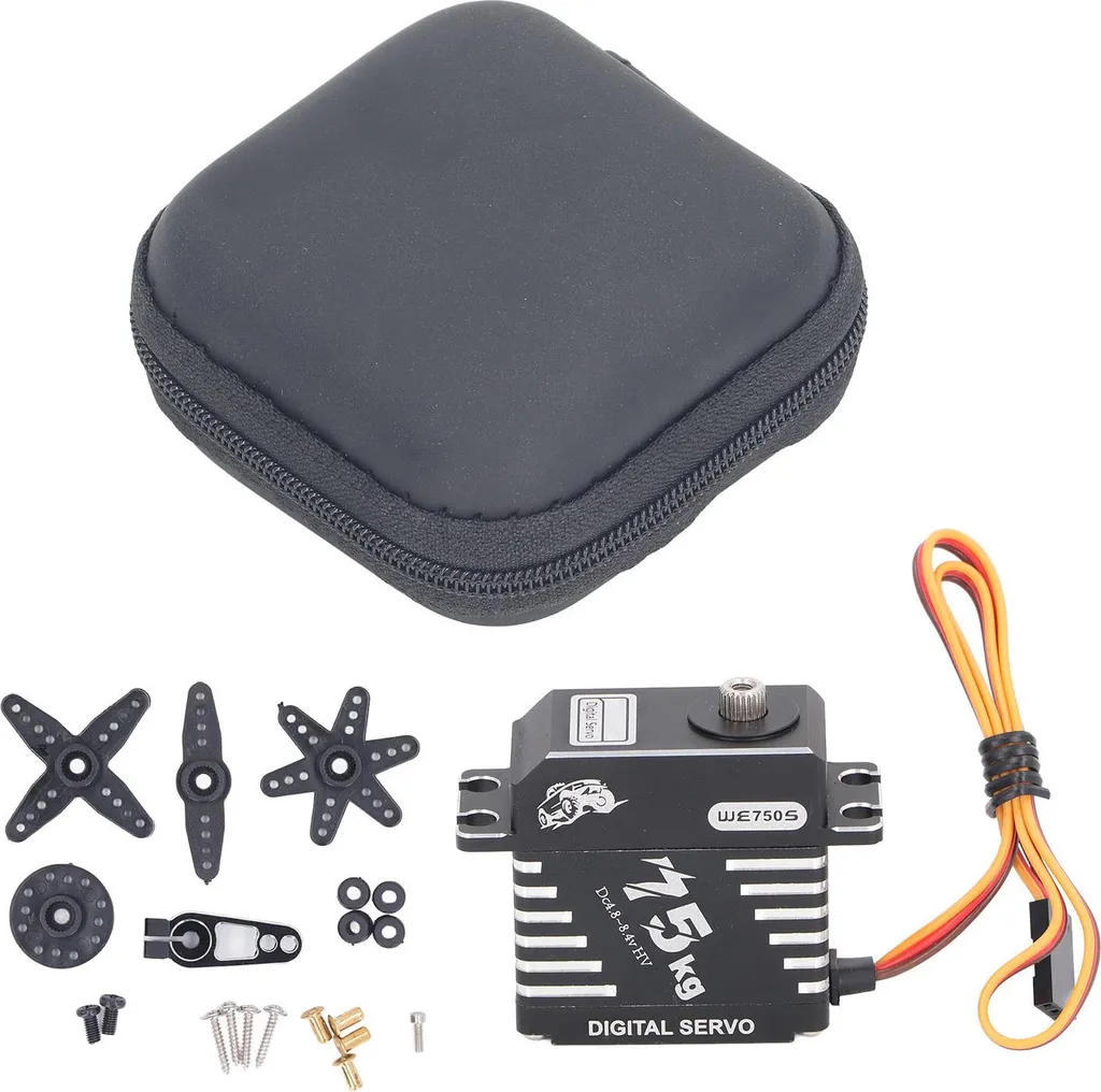 Servo de direction gros couple 75kg pour crawler et Monster Truck RC
