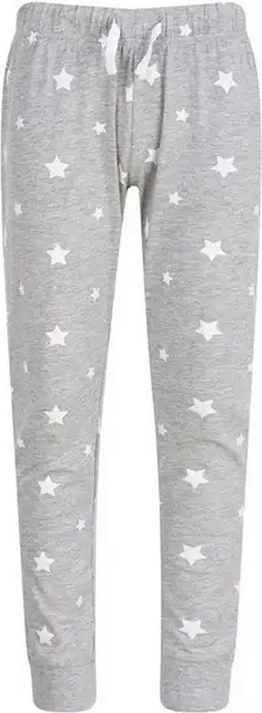 SF - Loungehose für Kinder PC4340 (128) (Grau meliert/Weiß)