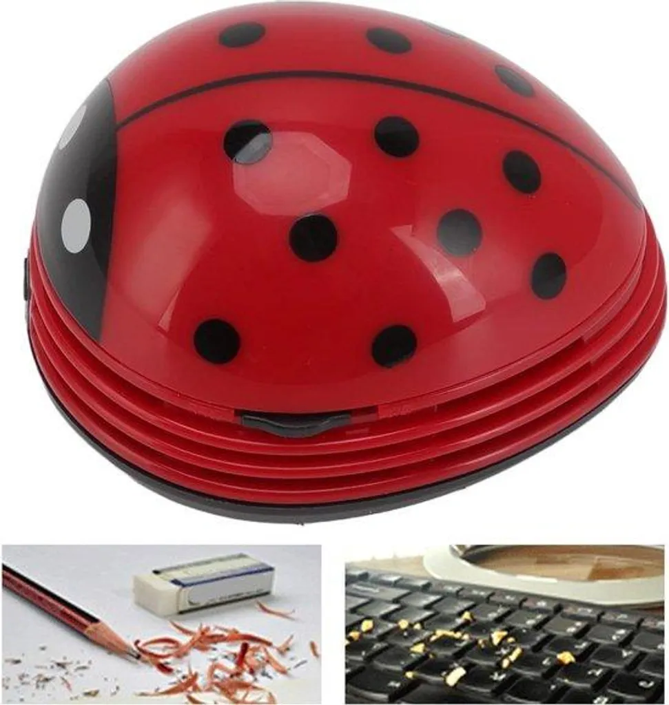 Mini aspirateur de table sans fil cartoon pour miettes et poussière PC
