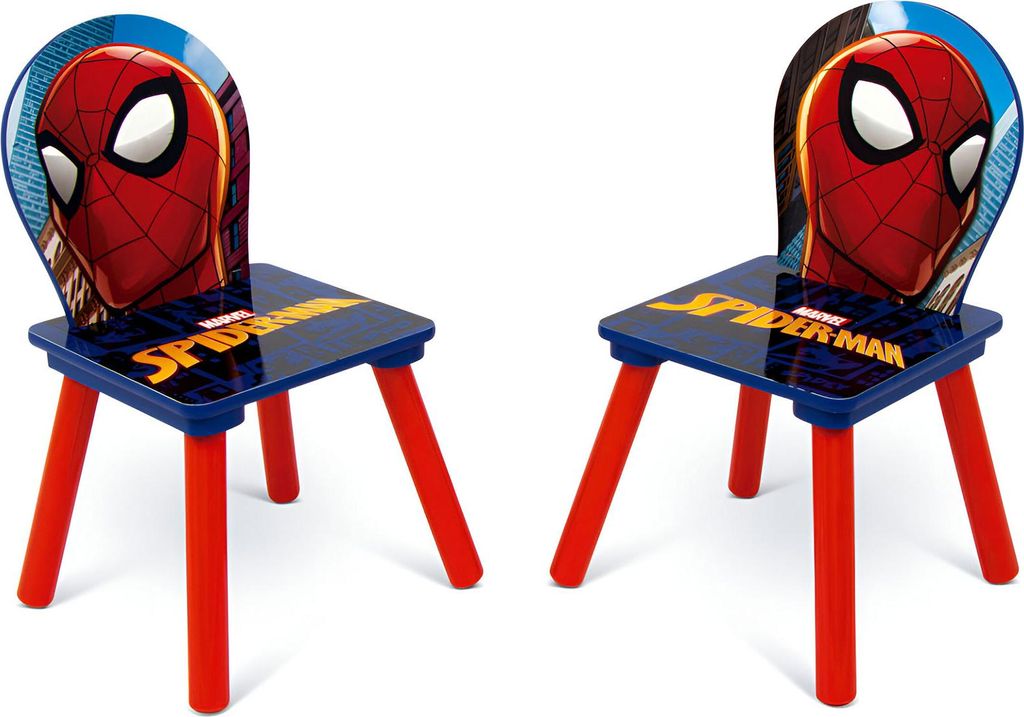 Table enfant Spiderman avec 2 chaises Image du produit 