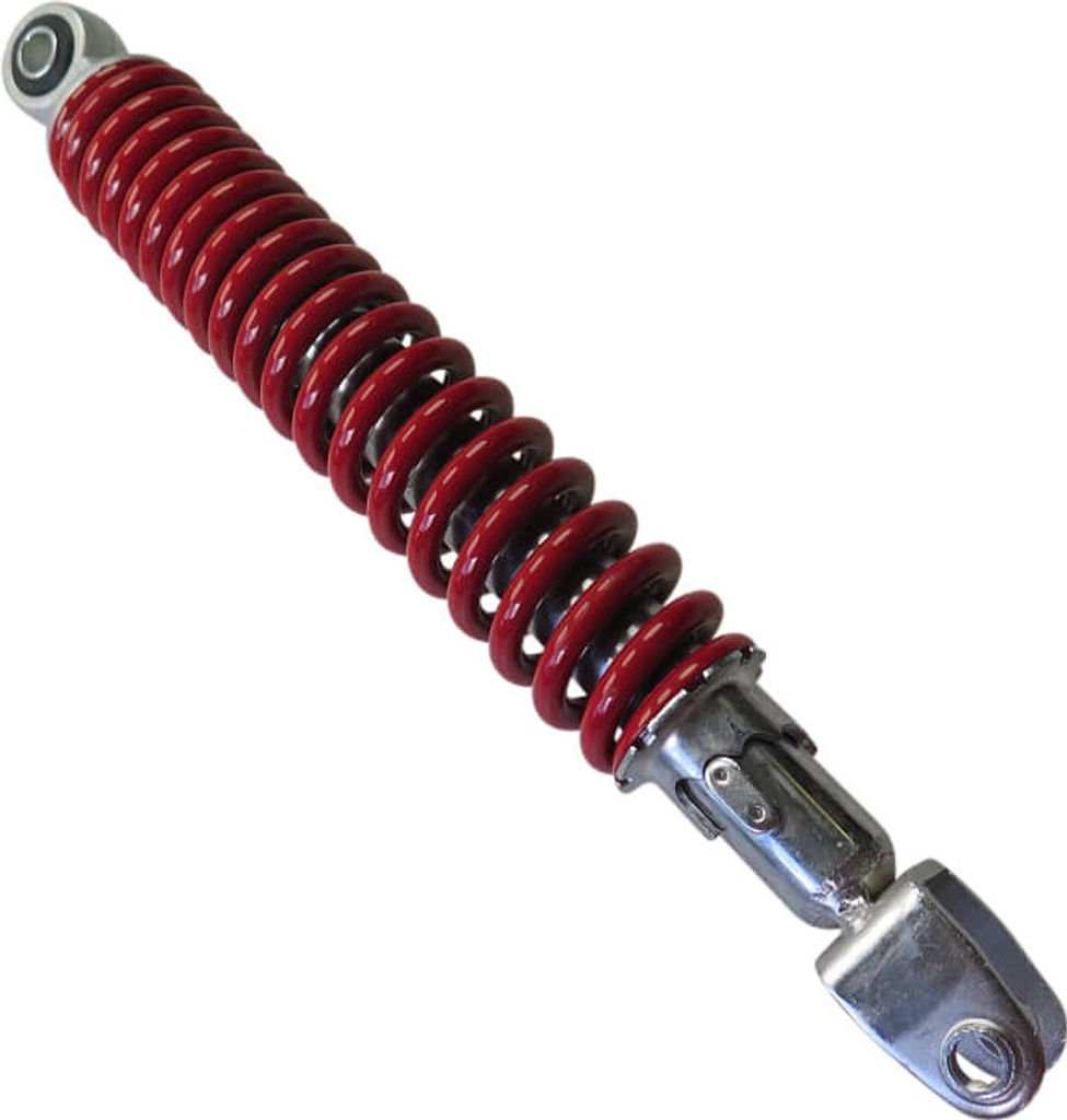 Kreidler Florett RMC-E 50 Stoßdämpfer hinten rot 86813 Motorroller.de Federbein Feder-Bein Stoß-Dämpfer Heckdämpfer Service