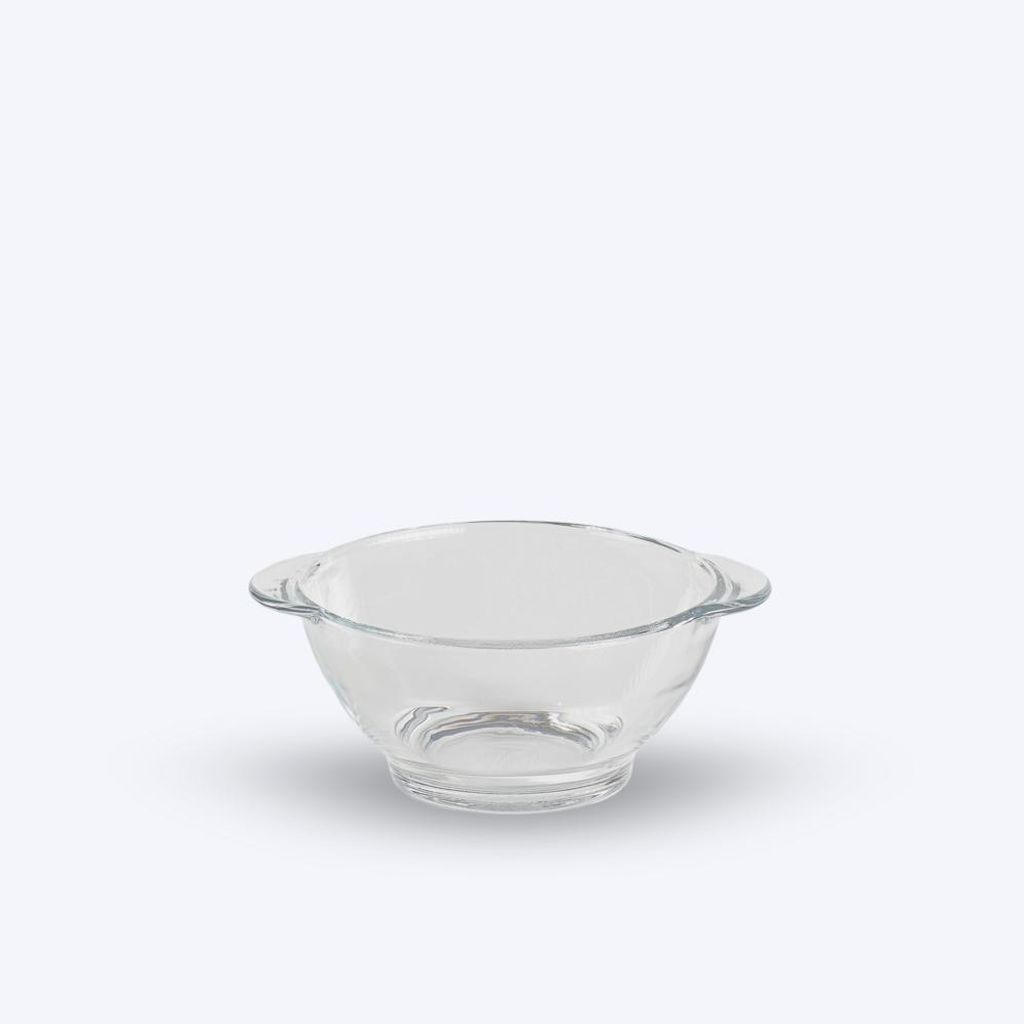 Lys - Bol en verre transparent à oreilles 51cl (Lot de 6) Image du produit 