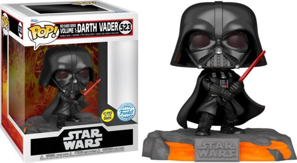 Funko POP Deluxe Star Wars 523 Darth Vader Red Saber Series Zdjęcie produktu 
