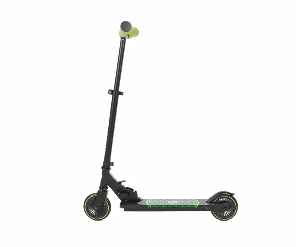 Trottinette Qplay Nid d'abeille Vert : Finies les Chutes, Stable et Sûre