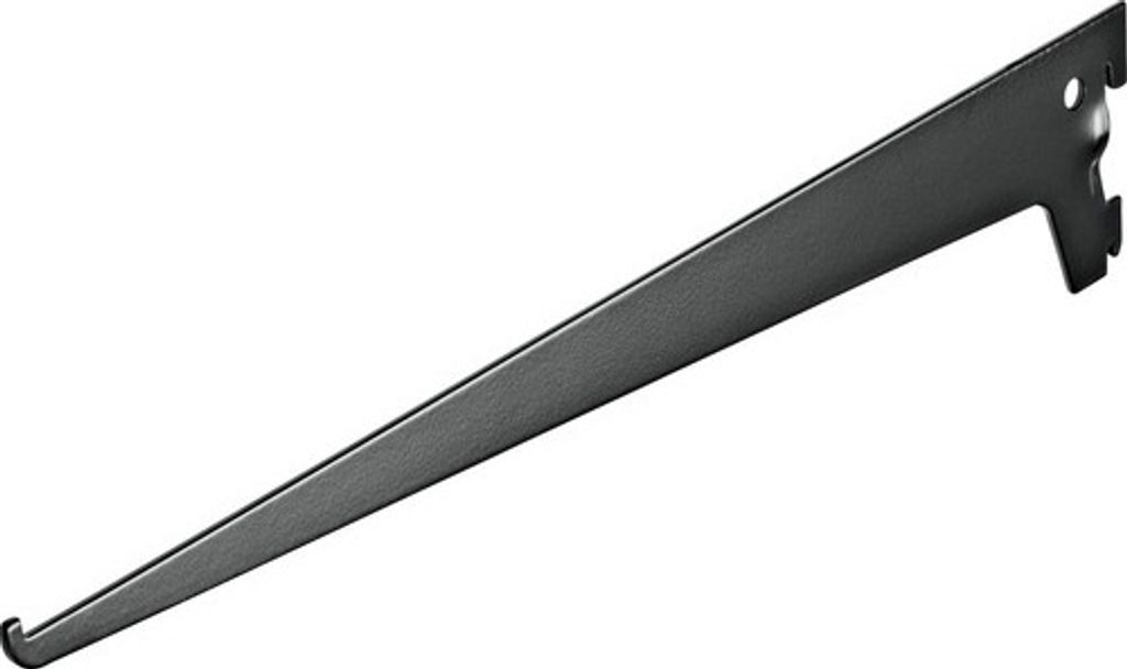 Träger 1-reihig 400 mm schwarz Produktbild 