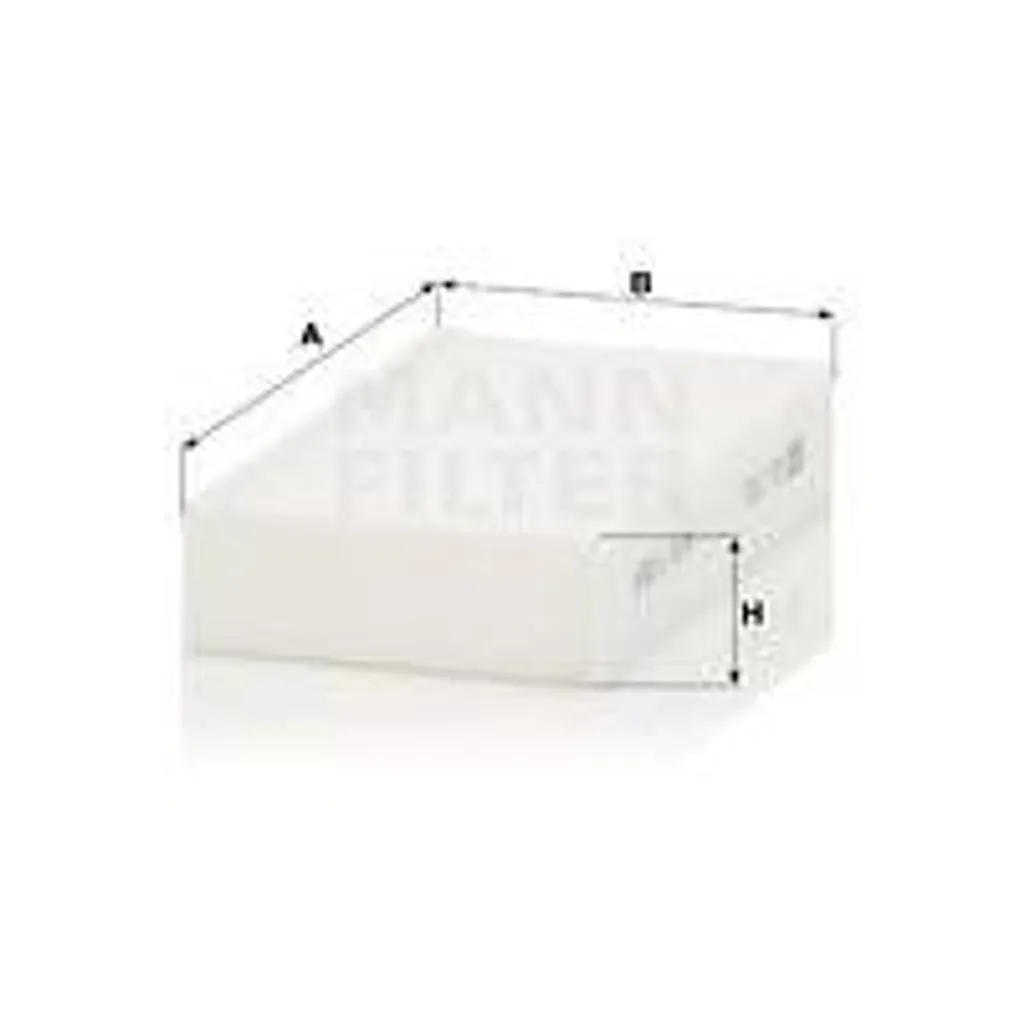 Filtre habitacle pour BMW X4 et X3 - Protection air intérieur CU 1721-2