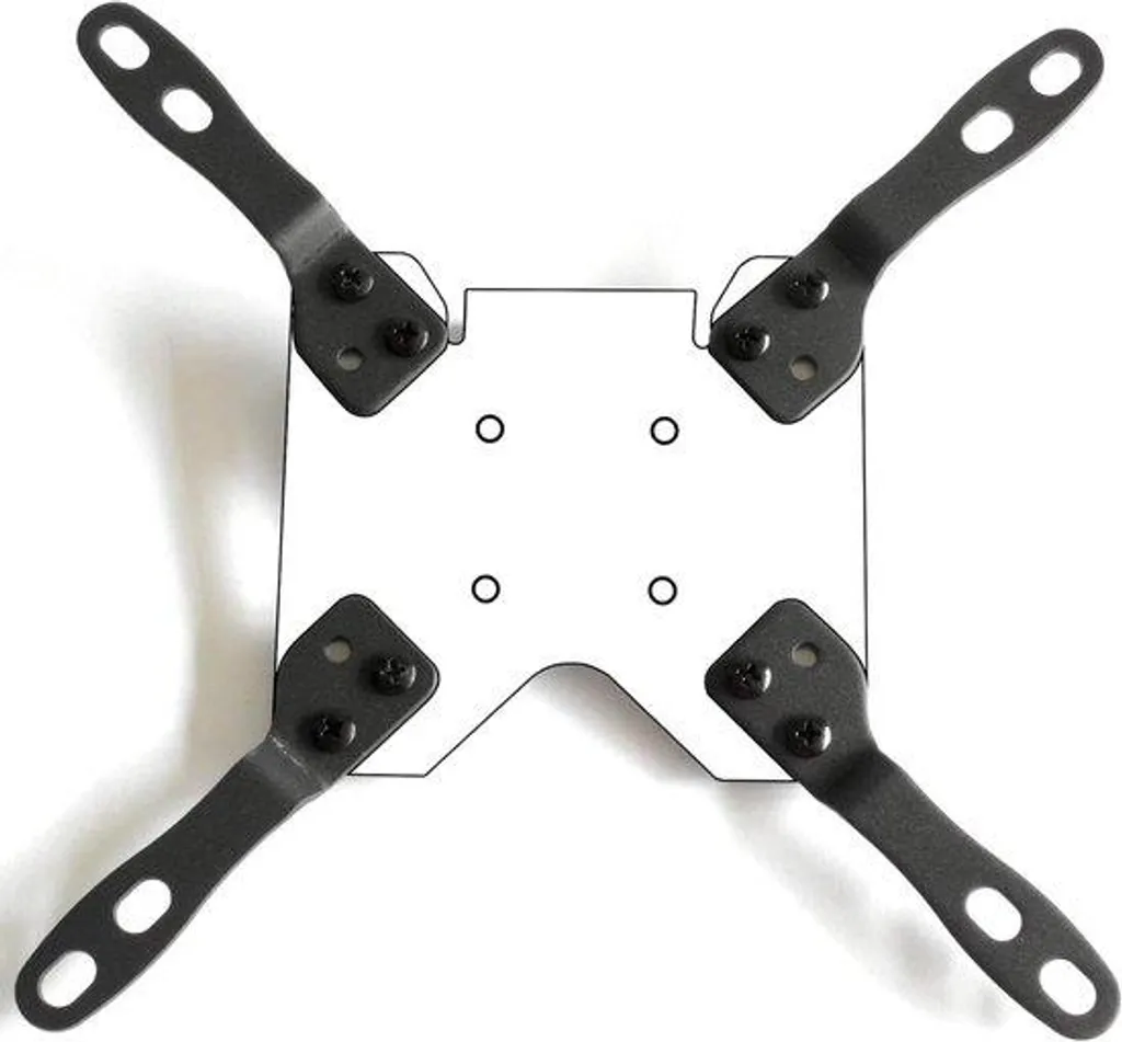 Rallonge pour support d'écran - Extension de 10 cm - Lot de 4 pièces