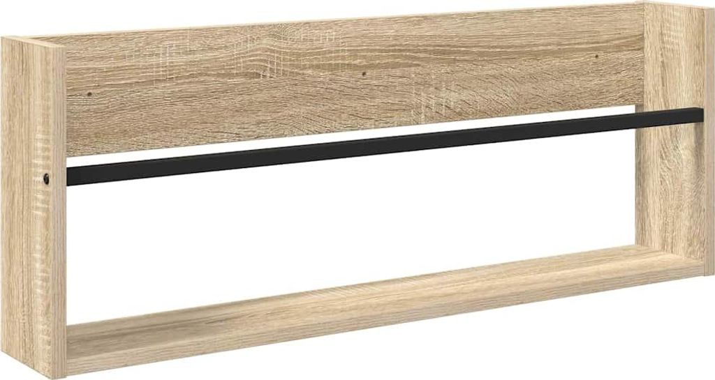Magazinregal Sonoma-Eiche 80 x 12 x 30 cm Holzwerkstoff
