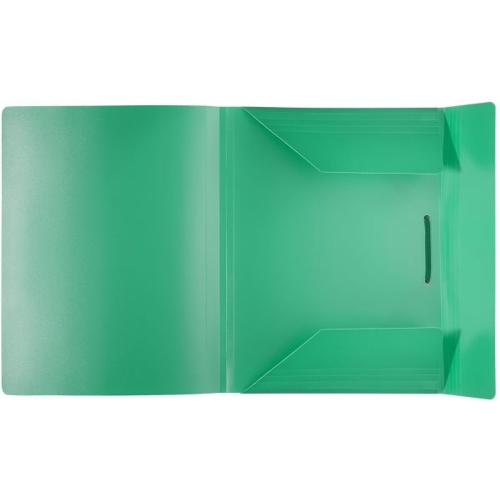 Foldersys PP-Eckspanner-Sammelbox Standard grün