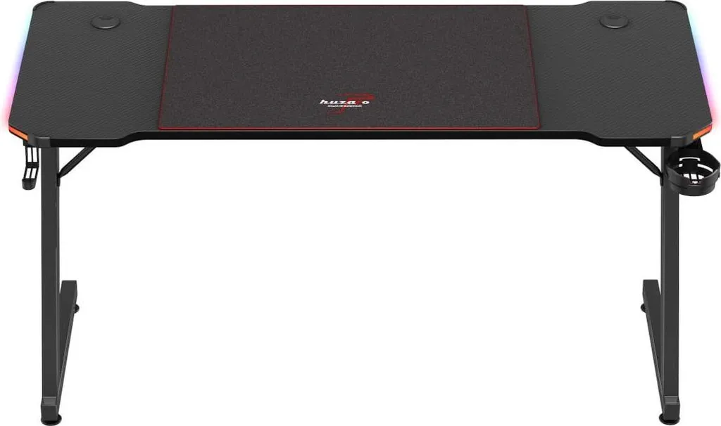 Bureau Gaming Huzaro Hero 3.3 RGB pour setup streaming et e-sport Pro