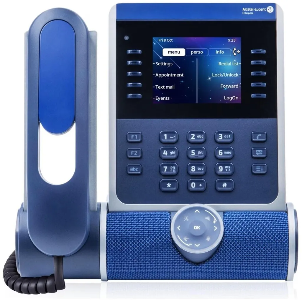 Téléphone Fixe IP Alcatel-Lucent ALE-300 Anti-Écho pour Open Space