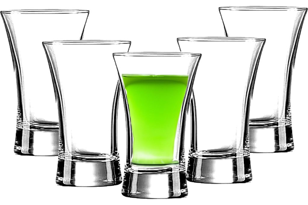 Urban Living Schnapsglaser / Schnapsglaser Krosno - Glas - 6x - 40 ml